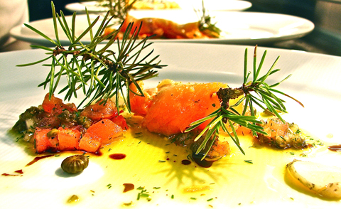 Gravlax d’omble