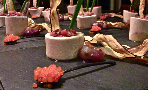 Tartare de cerf aux 5 épices boréales