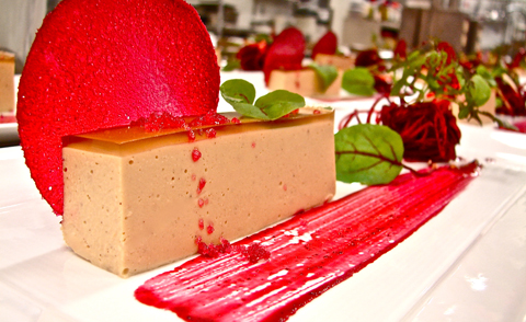 Déconstruction de foie gras