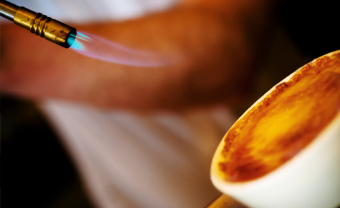 crème brûlée au miel sauvage