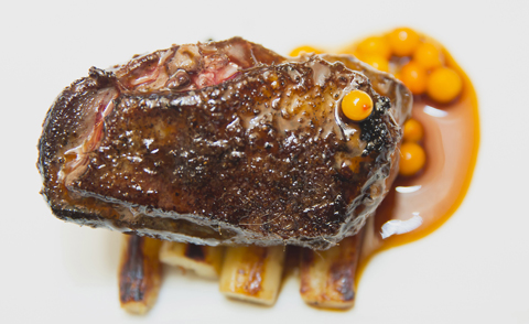 Poitrine de canard laqué à l’argousier
